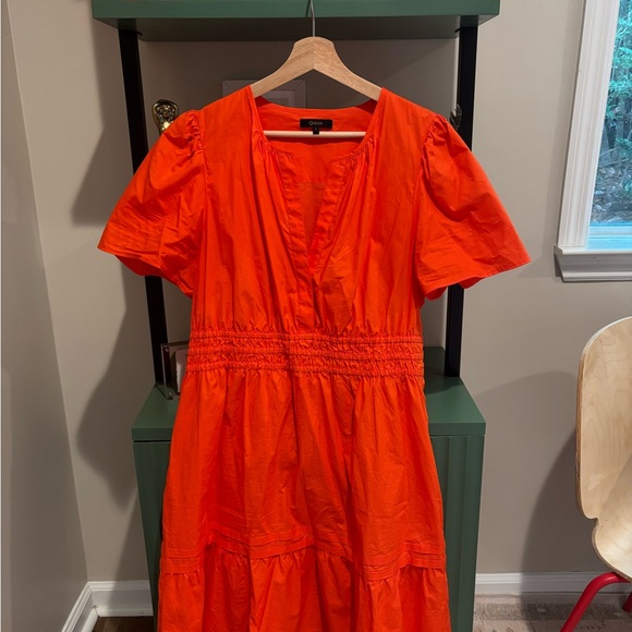 Quince Poplin Tiered Dress - Picture 3 of 5